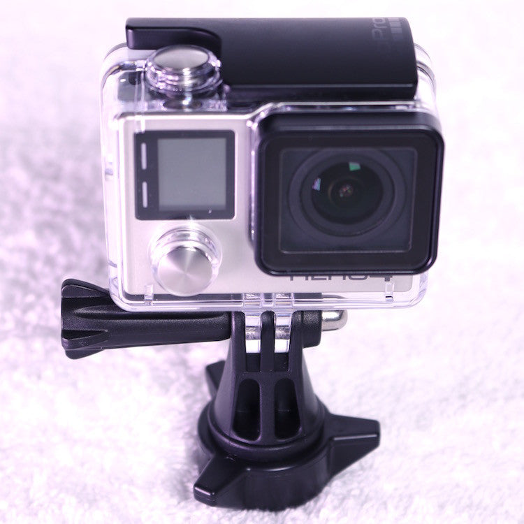 Biker GoPro Gripper Head Adapter & Handlebar Universal Mount SystemBl