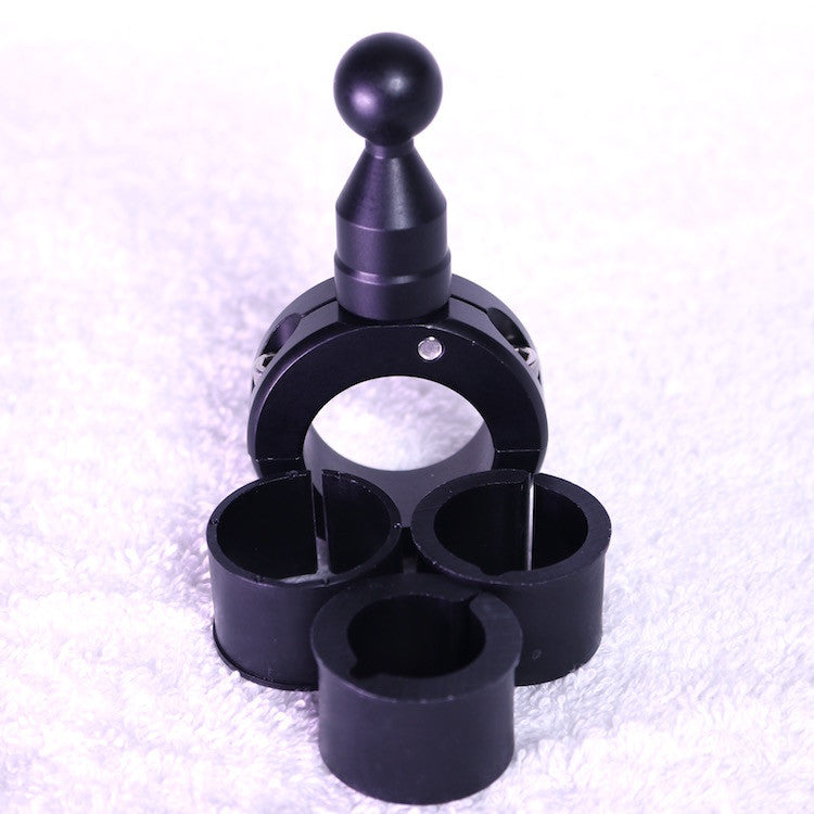 Biker GoPro Gripper Head Adapter & Handlebar Universal Mount SystemBl