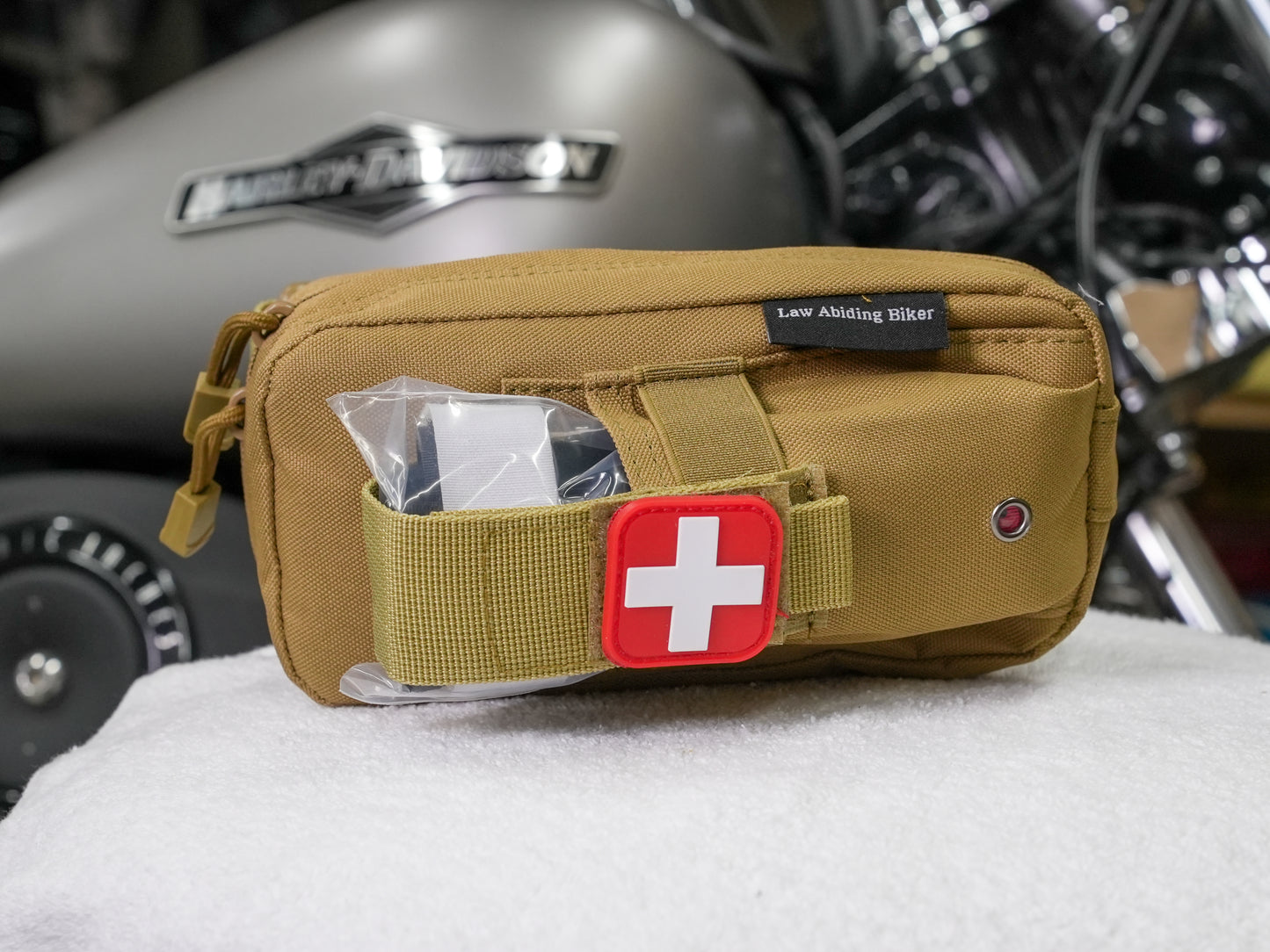 Motorcycle First Aid and Trauma Kit