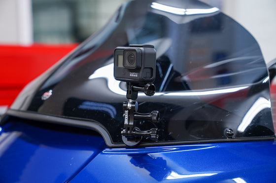 RickRak GoPro & Action Camera 360 Mount for Road Glide-Shark Nose Fairing