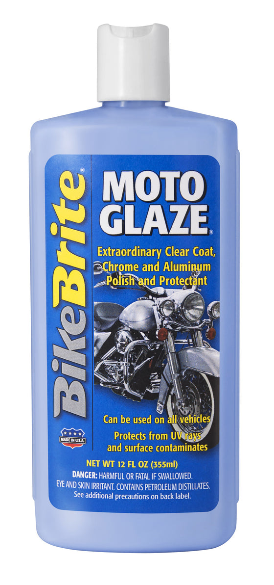 best canned clear coat for motorcycle helmet Bike Brite "Moto Glaze"-Clear Coat, Chrome, & Aluminum Polish & Protec – Law Abiding Biker