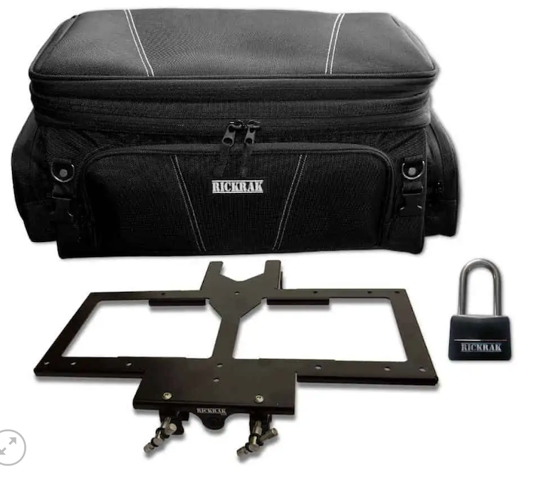 Detachable Trunk Mount Luggage Rack For Harley Davidson Touring (1997-2008) - Chrome