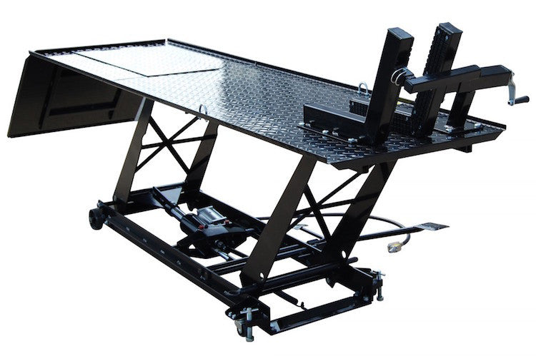 Titan hydraulic motorcycle lift cheap