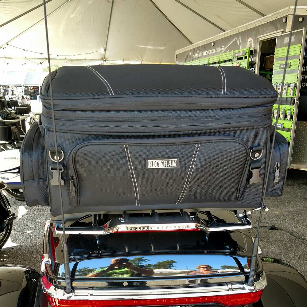 RickRak Top Dek II Motorcycle Luggage-(Bag Only-NO WHEELS