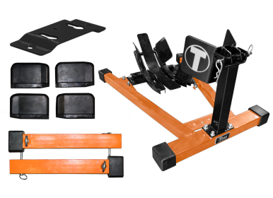 Titan Bulldog Moto Cradle Wheel Chock-Package - Main Image