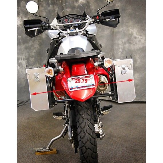 Happy-Trail Aluminum Pannier Kit IMNAHA - Kawasaki KLR650 2022+