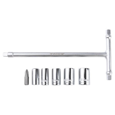 Tusk 3-Way Mini T-Handle Wrench Tool Kit 1/4" Drive